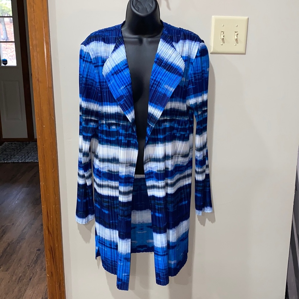 CHICO’S Shades of Blue Jacket